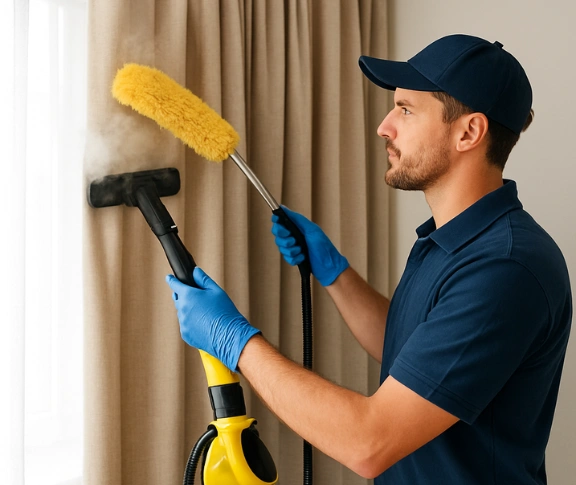 Trusted drapes cleaning technician Matty Curtain Cleaning loftus-nsw QLD